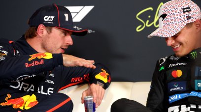Verstappen Norris Silverstone Quali