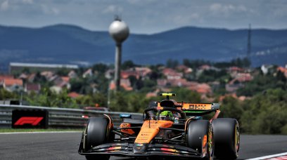 Norris Hungary FP1