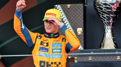 Norris podium Brazil