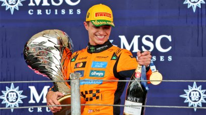 Norris podium Brazil