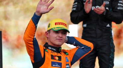 Norris podium Brazil