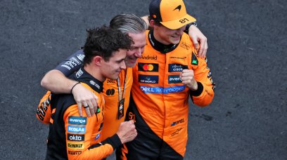 Norris Piastri Brown China race day