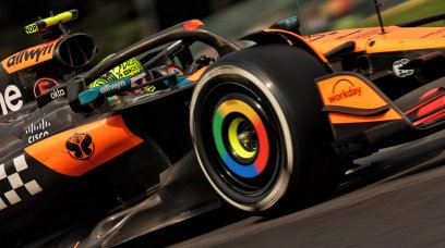 Norris race Belgium dry