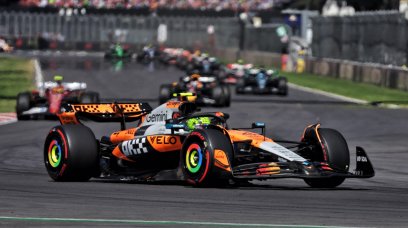 Norris race Mexico
