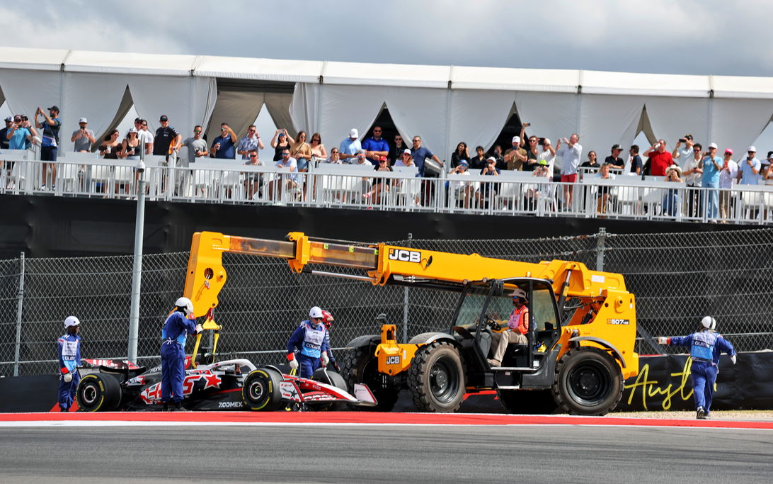 Ocon Austin crash