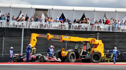 Ocon Austin crash