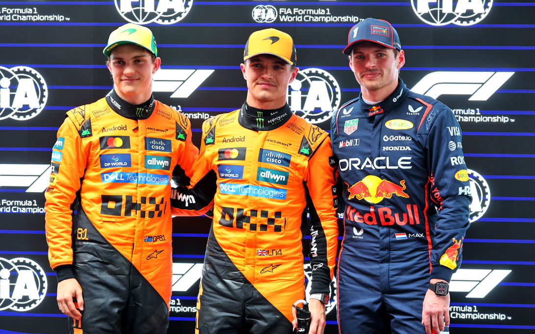 Piastri Norris Verstappen Q top 3 Aus