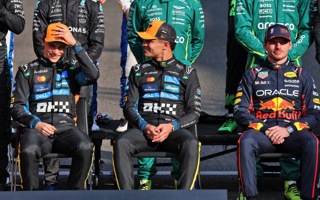 Piastri Norris Verstappen