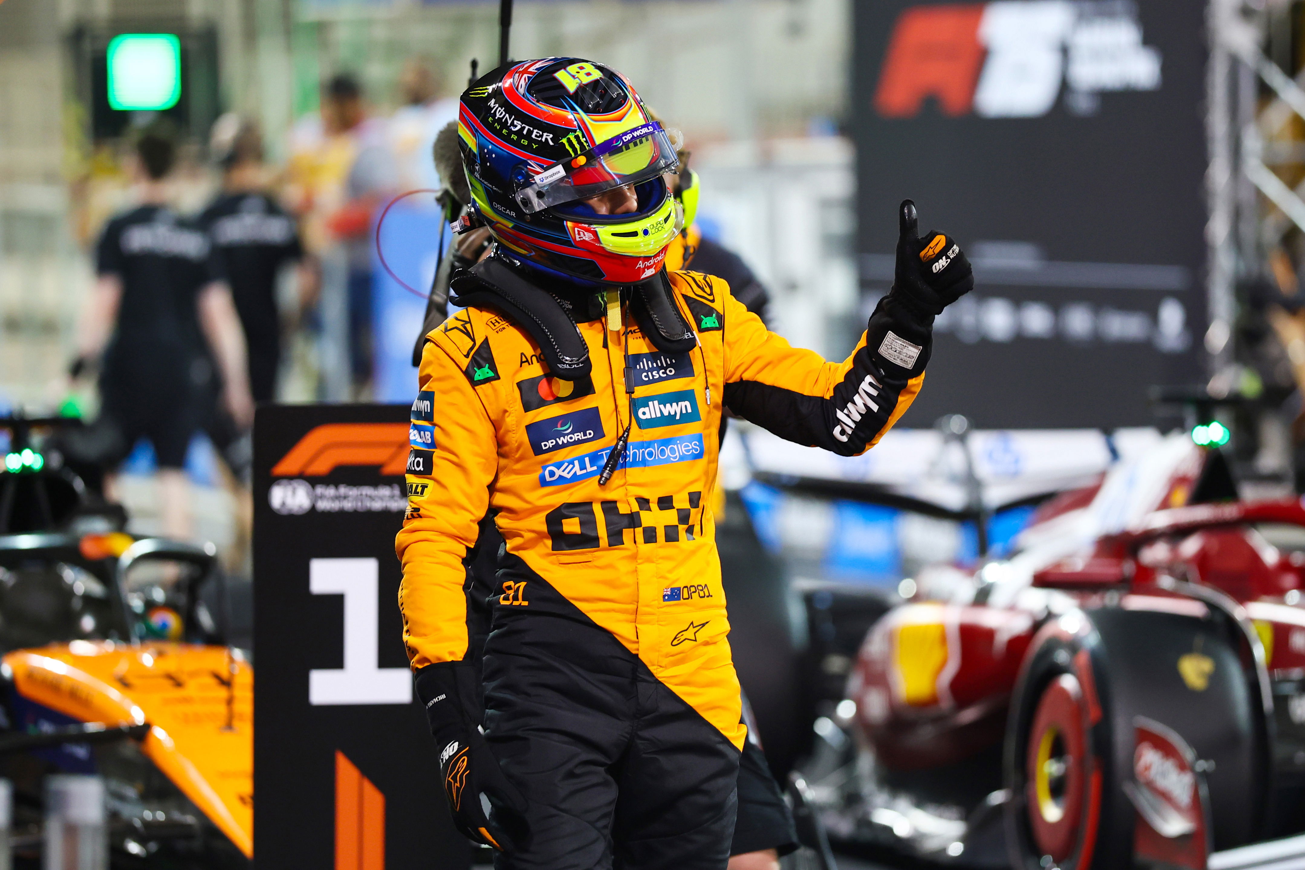 Piastri pole Bahrain