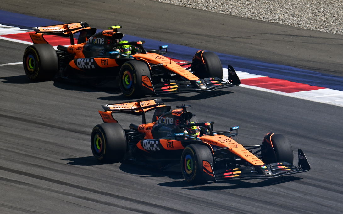 Piastri Norris Austria race