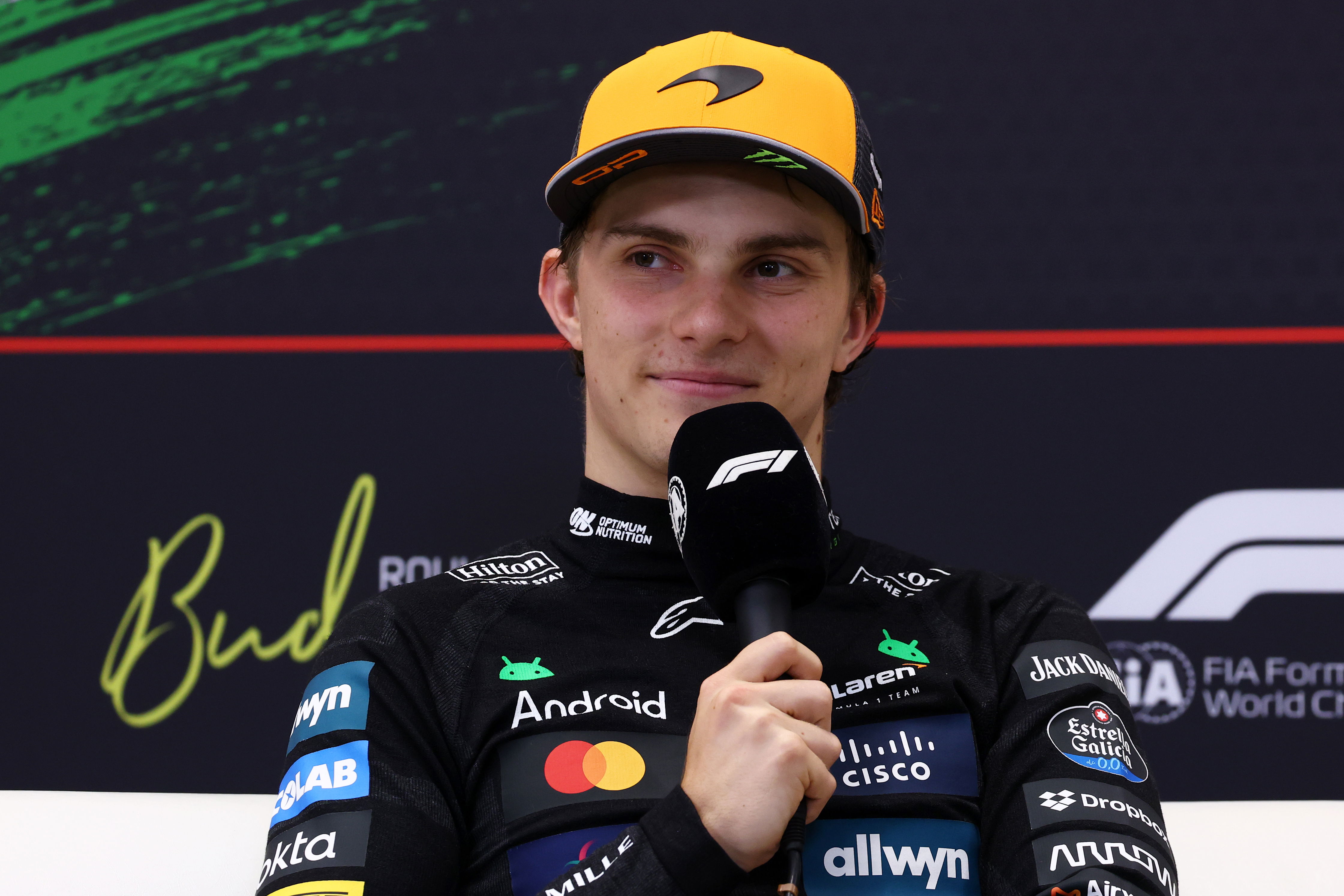 Piastri Hungary race