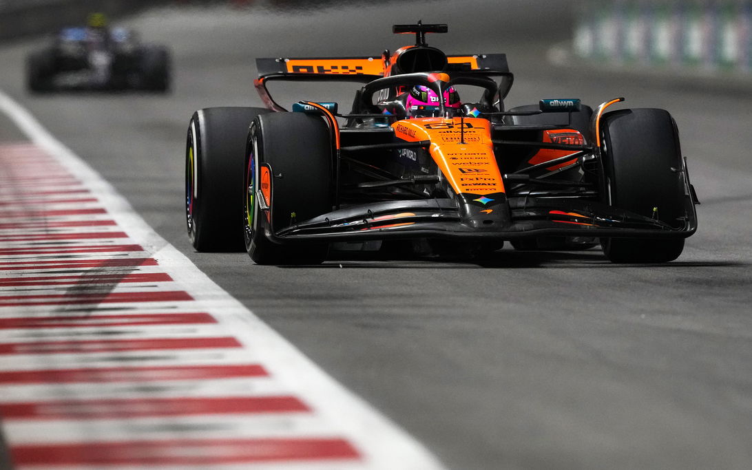 Piastri Las Vegas race