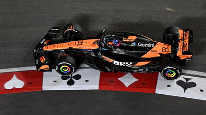 Piastri Las Vegas race