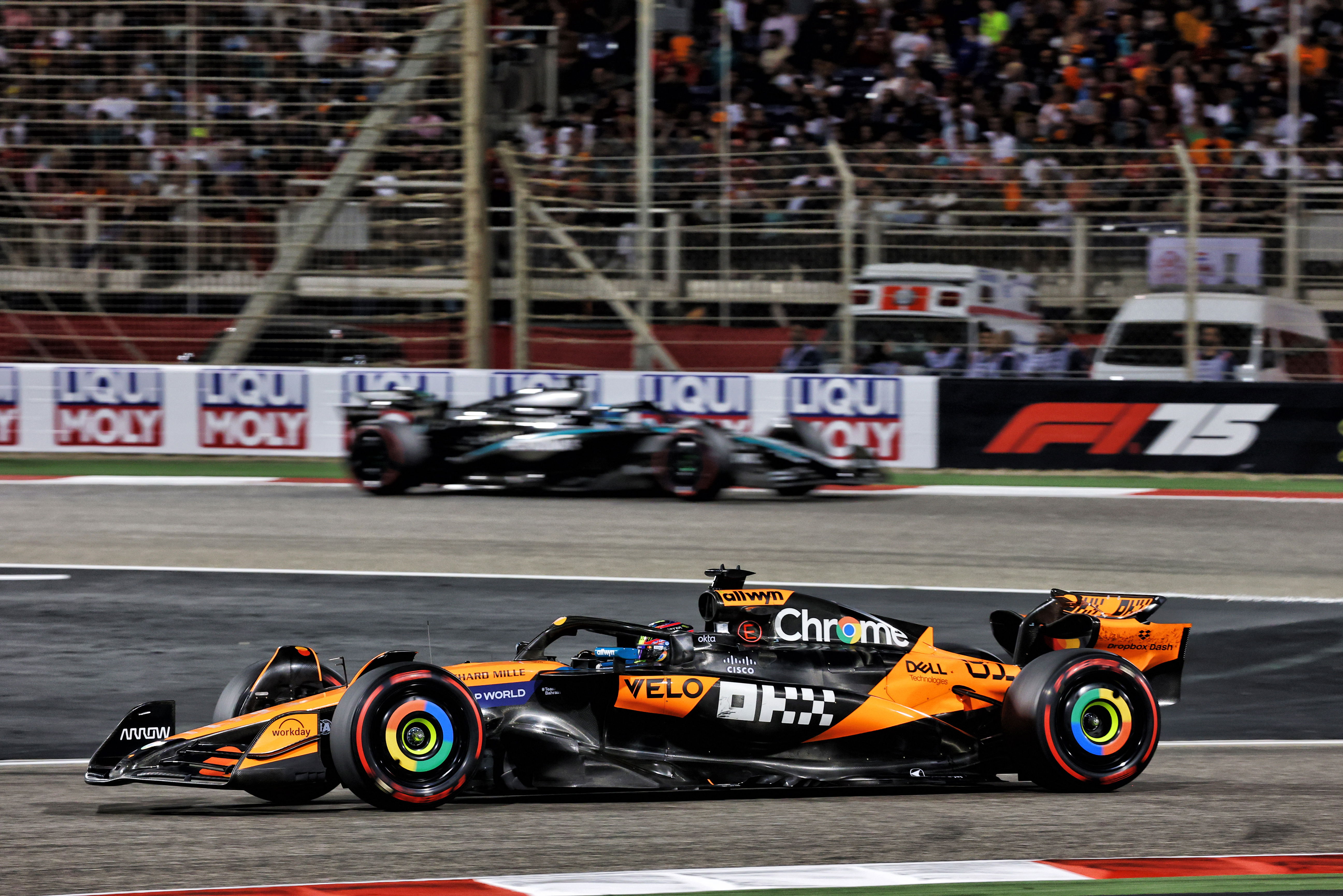 Piastri Bahrain race