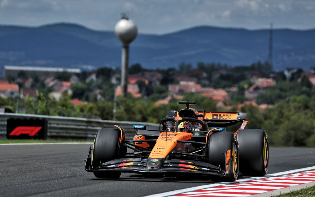 Piastri Hungary FP1