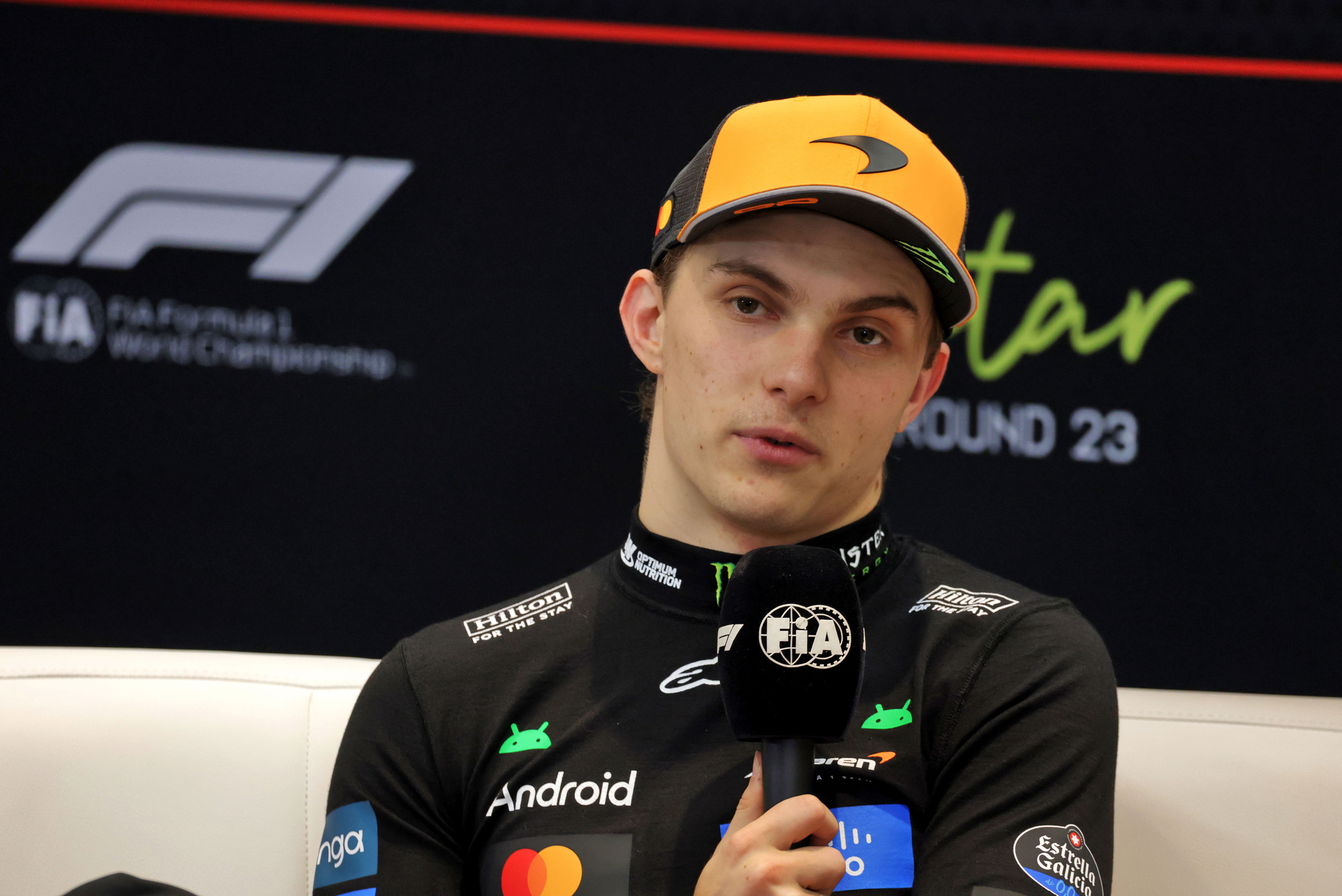 Piastri Race presser Qatar