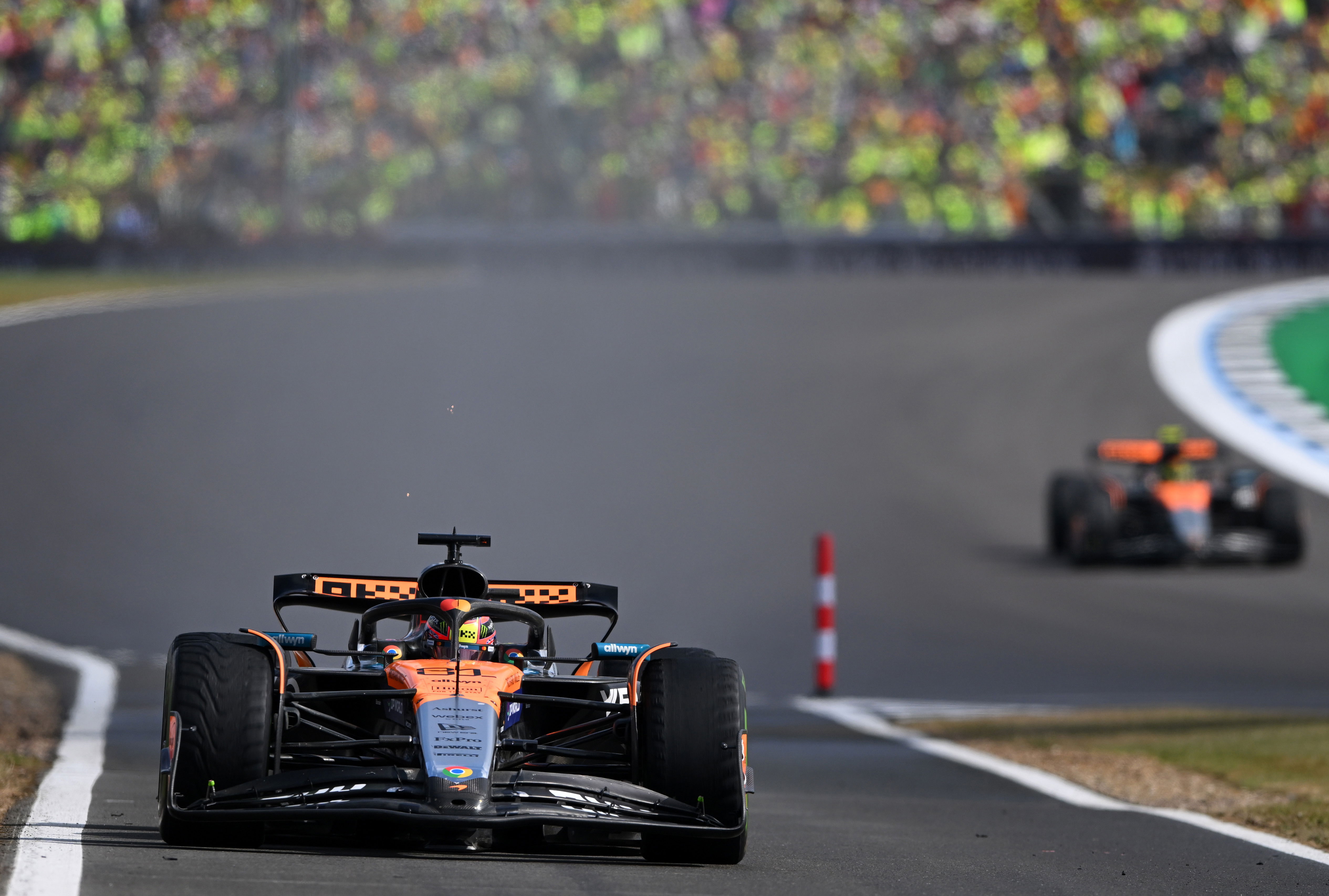 Piastri Silverstone wet