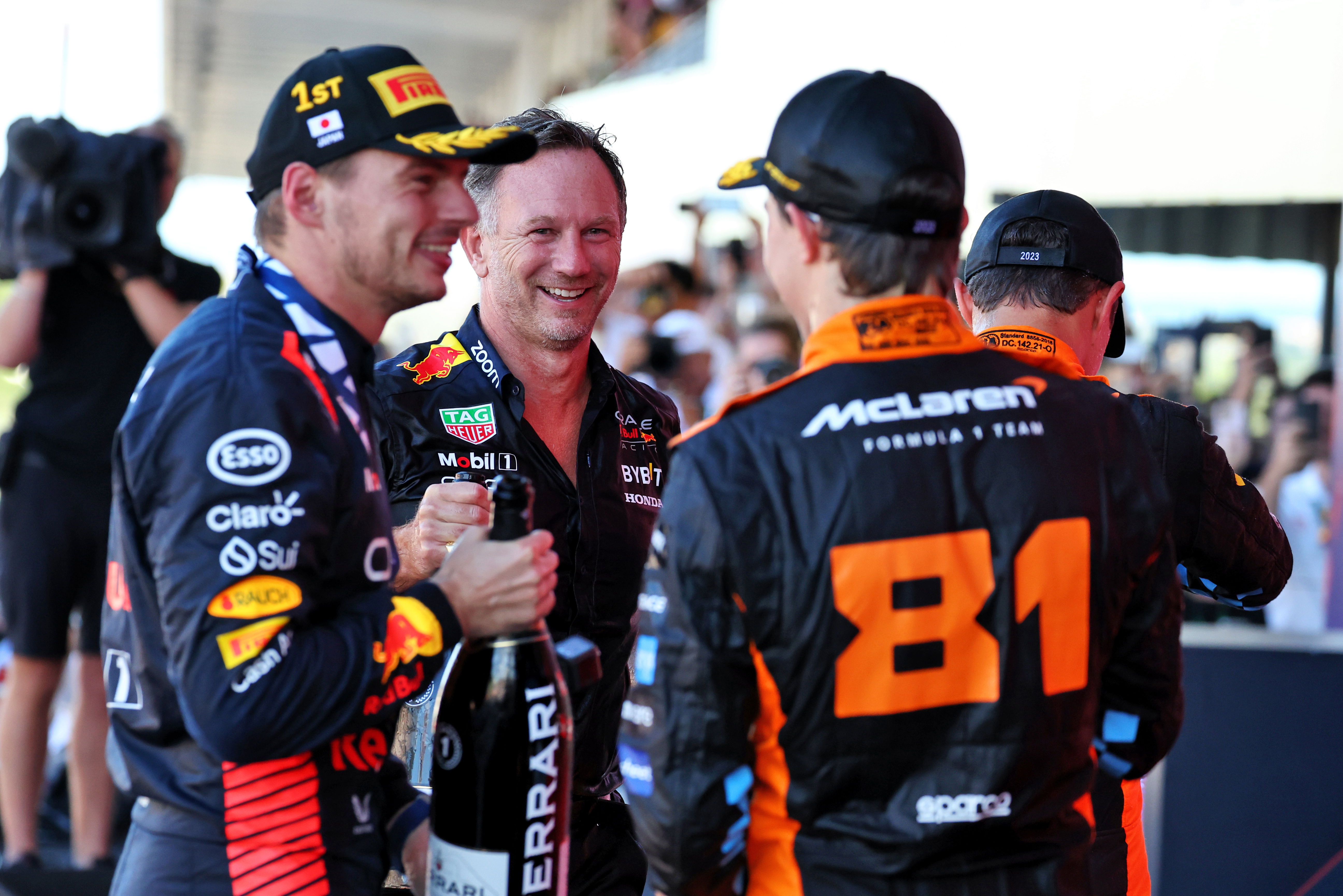 Piastri Verstappen Horner