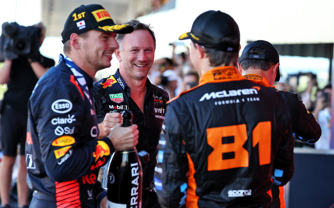 Piastri Verstappen Horner