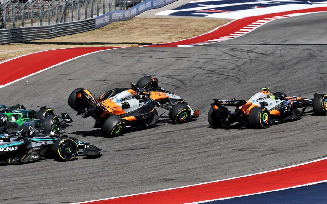Piastri in the air Cota Sprint