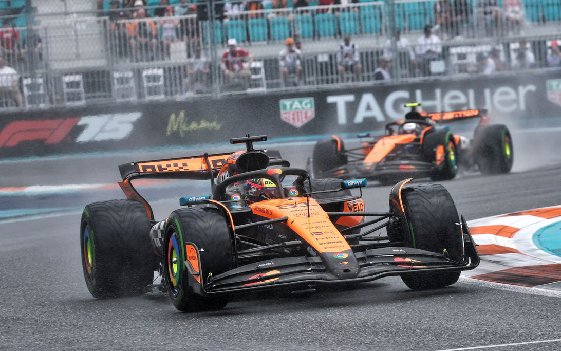 Piastri wet Miami Sprint