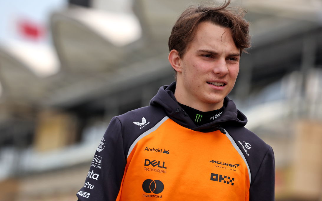 Piastri Bahrain testing