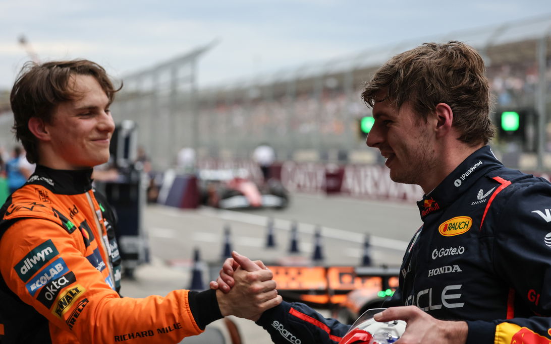 Piastri Verstappen China race