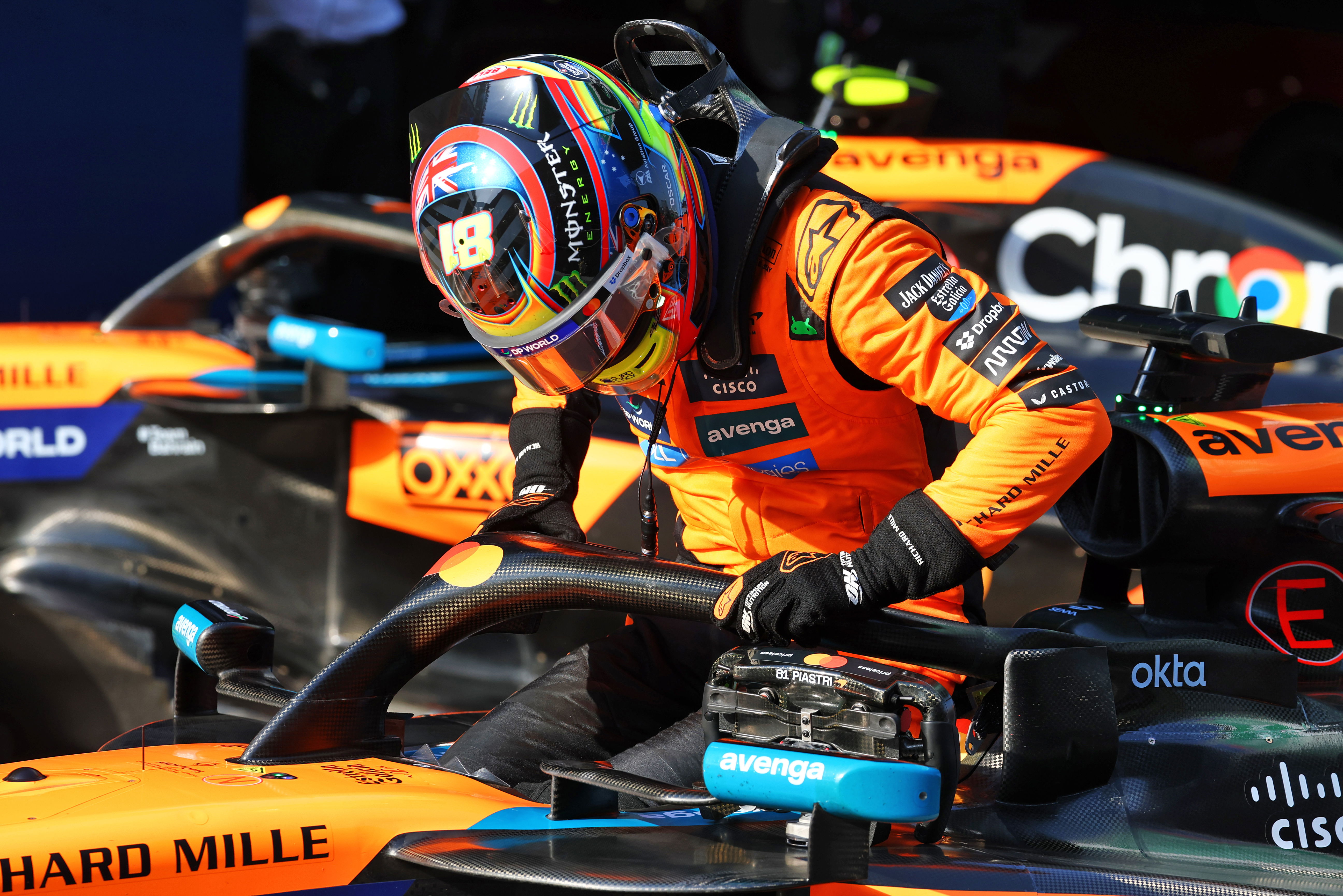 Piastri China pole quali