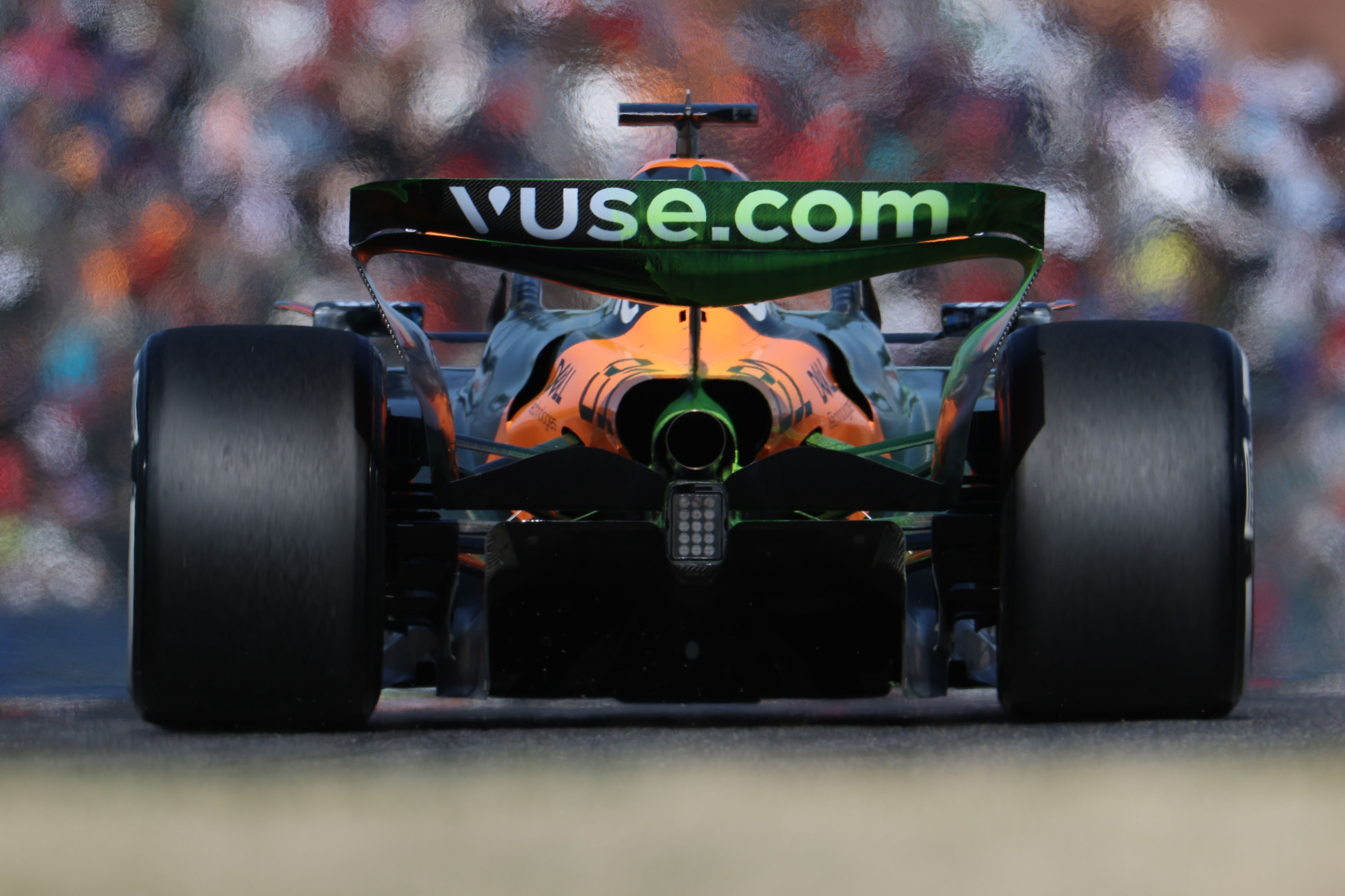 Piastri McLaren rear wing