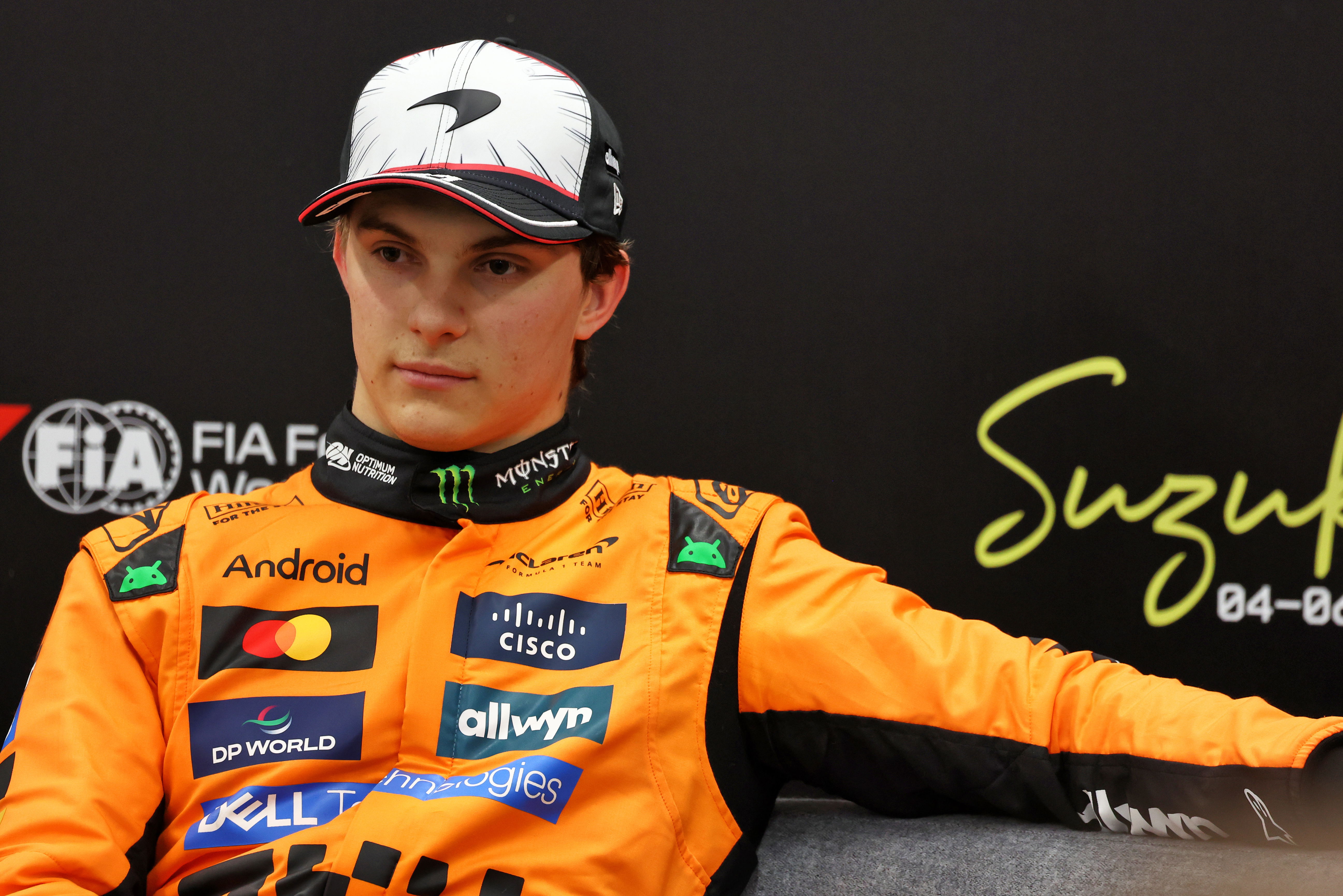 Piastri Japan qualifying press