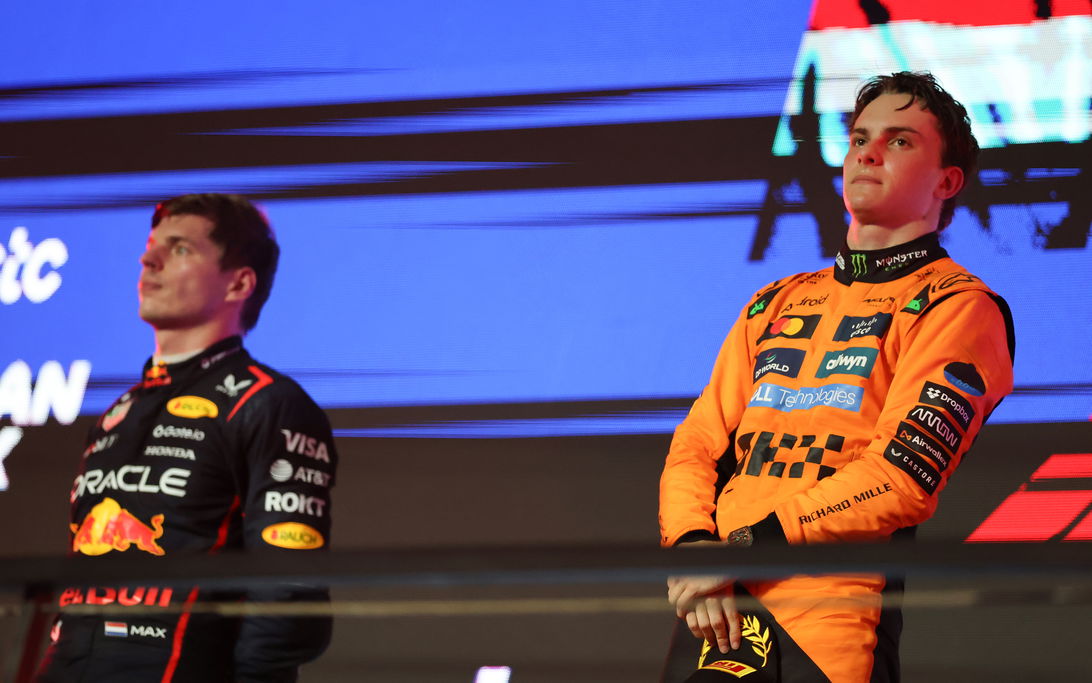 Piastri Verstappen podium Saudi