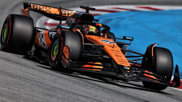 Oscar Piastri survives late scare to win Spanish GP as Max Verstappen erupts