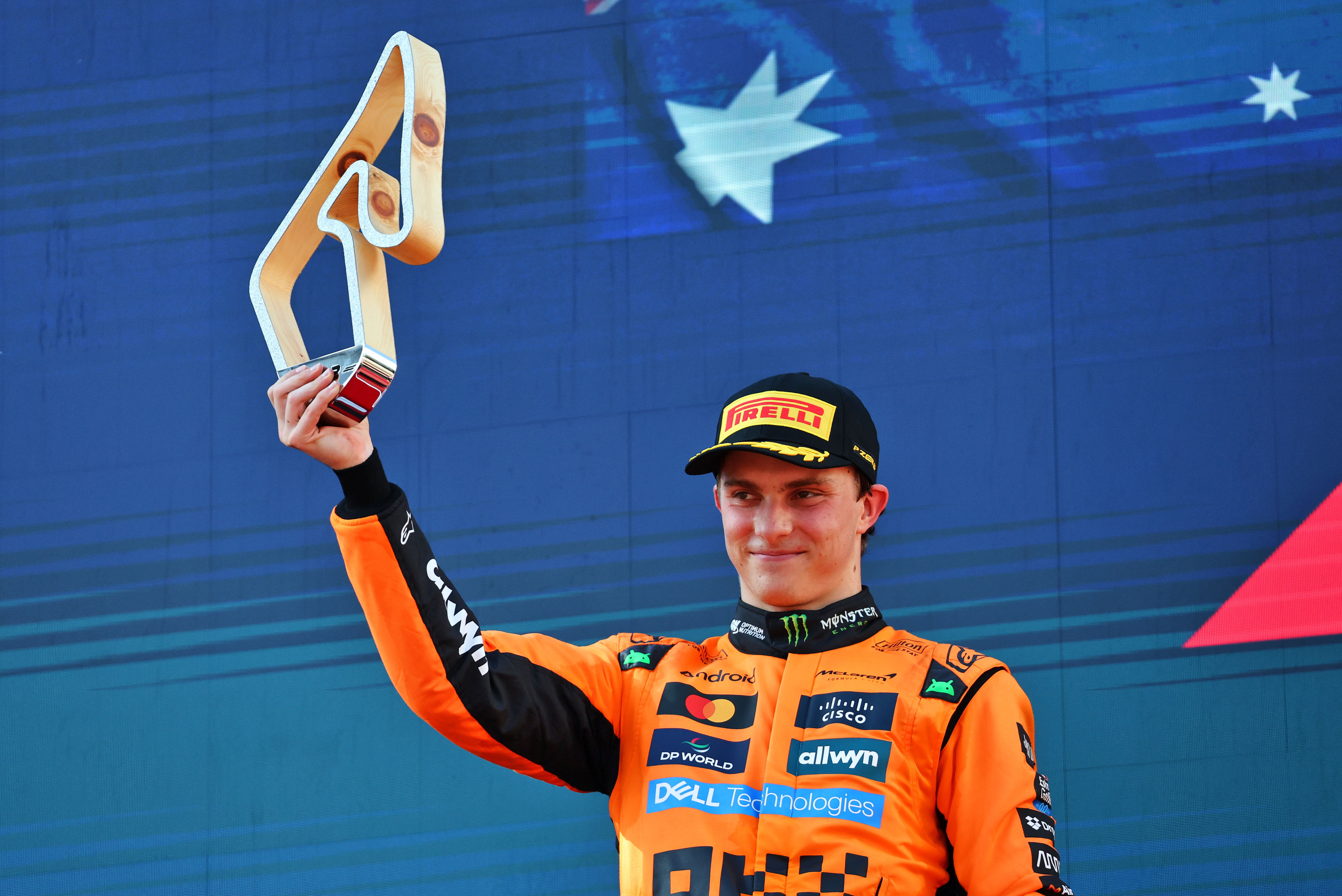Piastri Austria podium