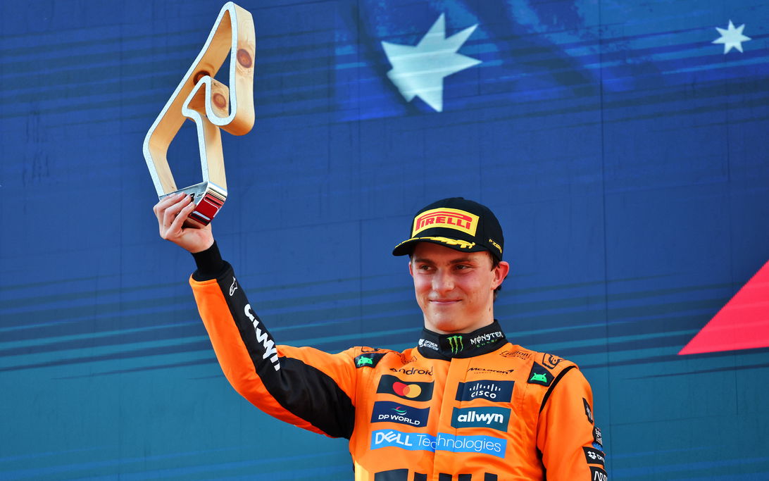 Piastri Austria podium