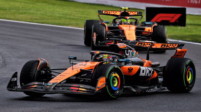 Piastri Norris race Belgium wet