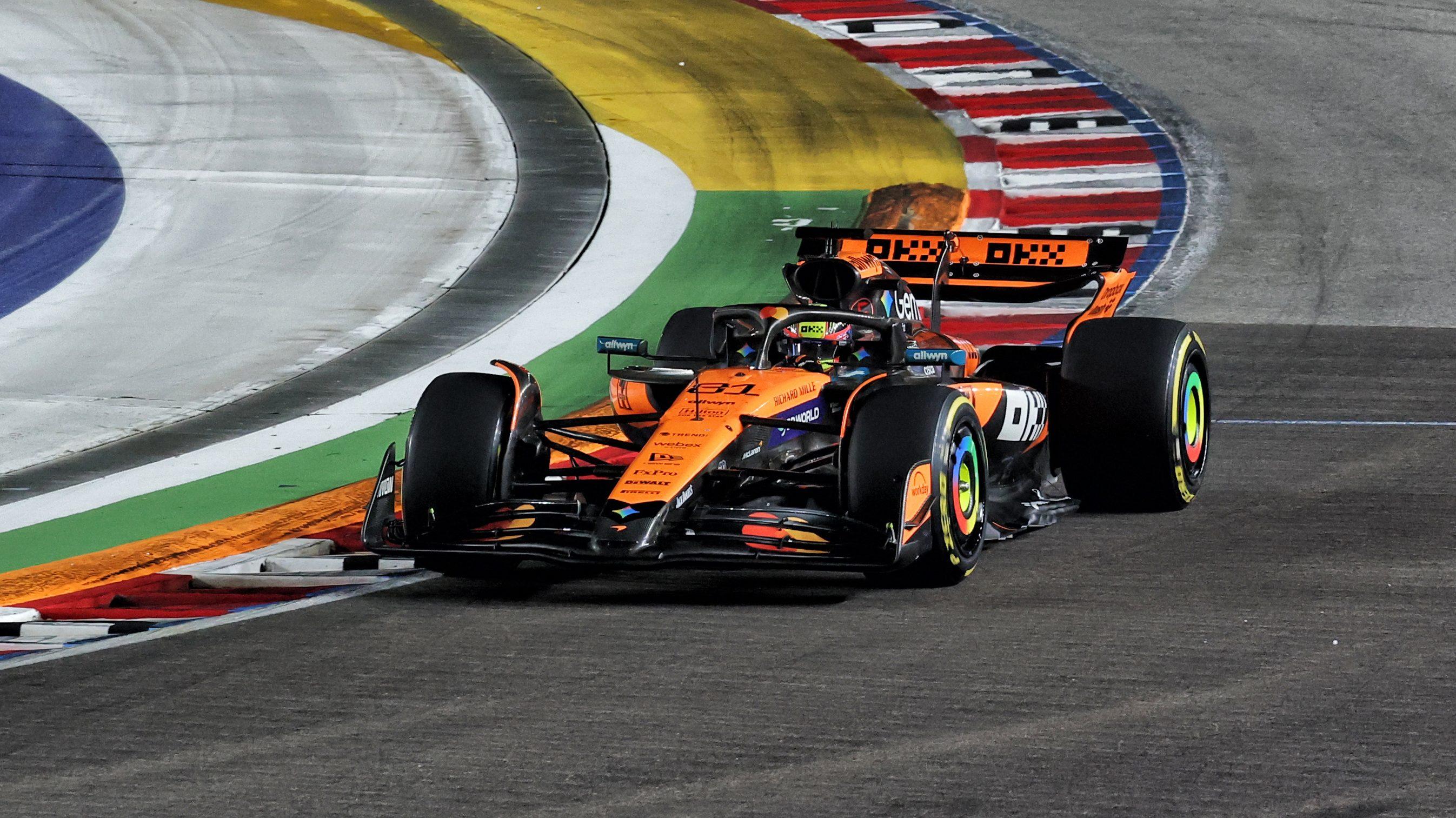 Piastri race Singapore