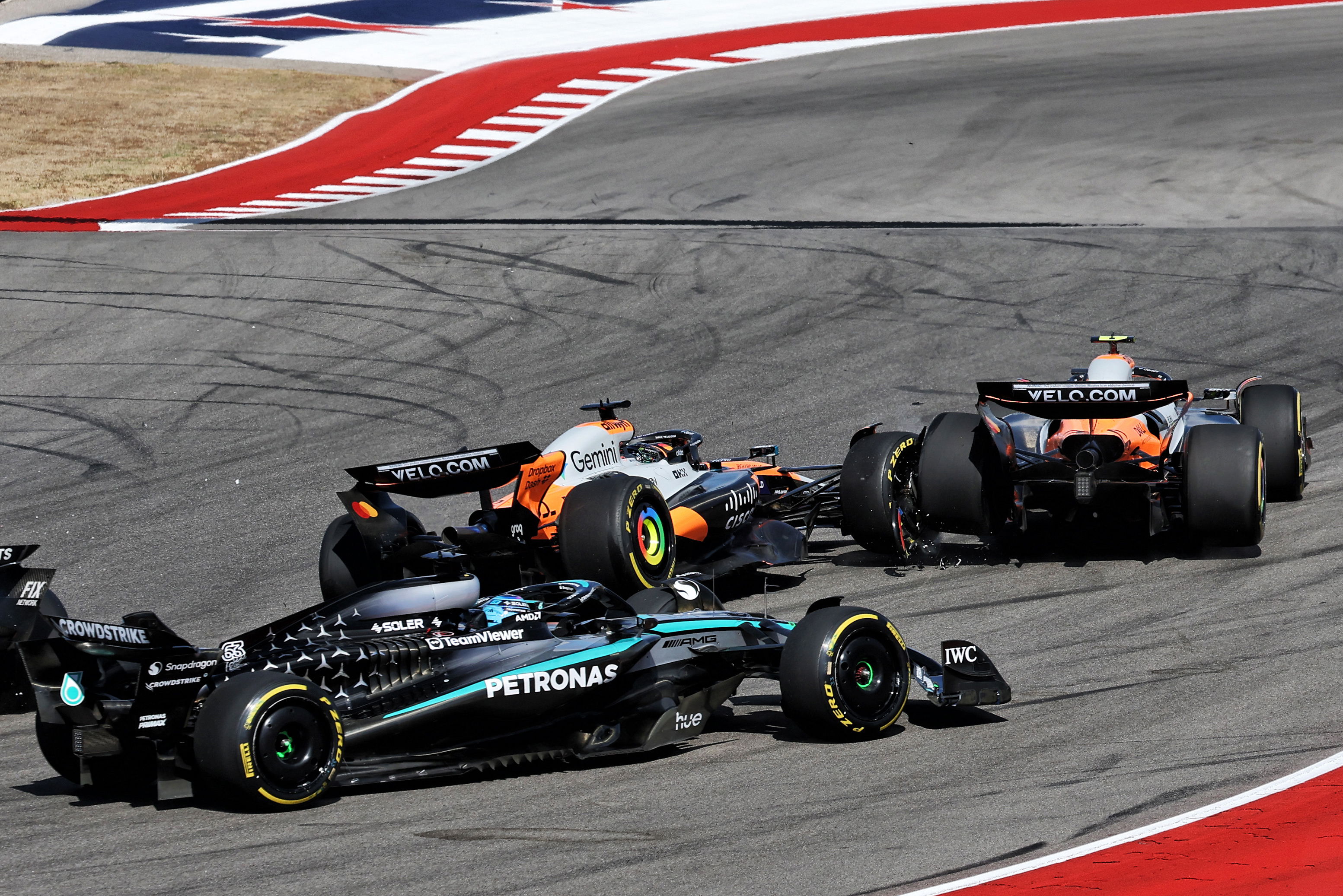 Piastri Norris sprint Austin