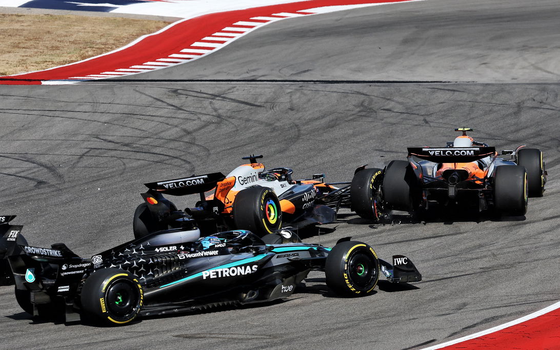 Piastri Norris sprint Austin