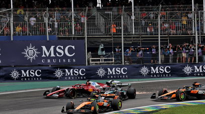 Piastri Antonelli Leclerc race Brazil