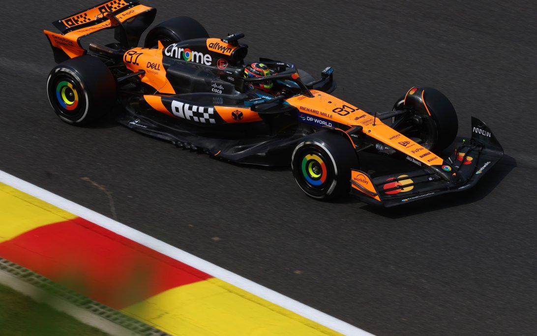 Piastri Belgium FP1