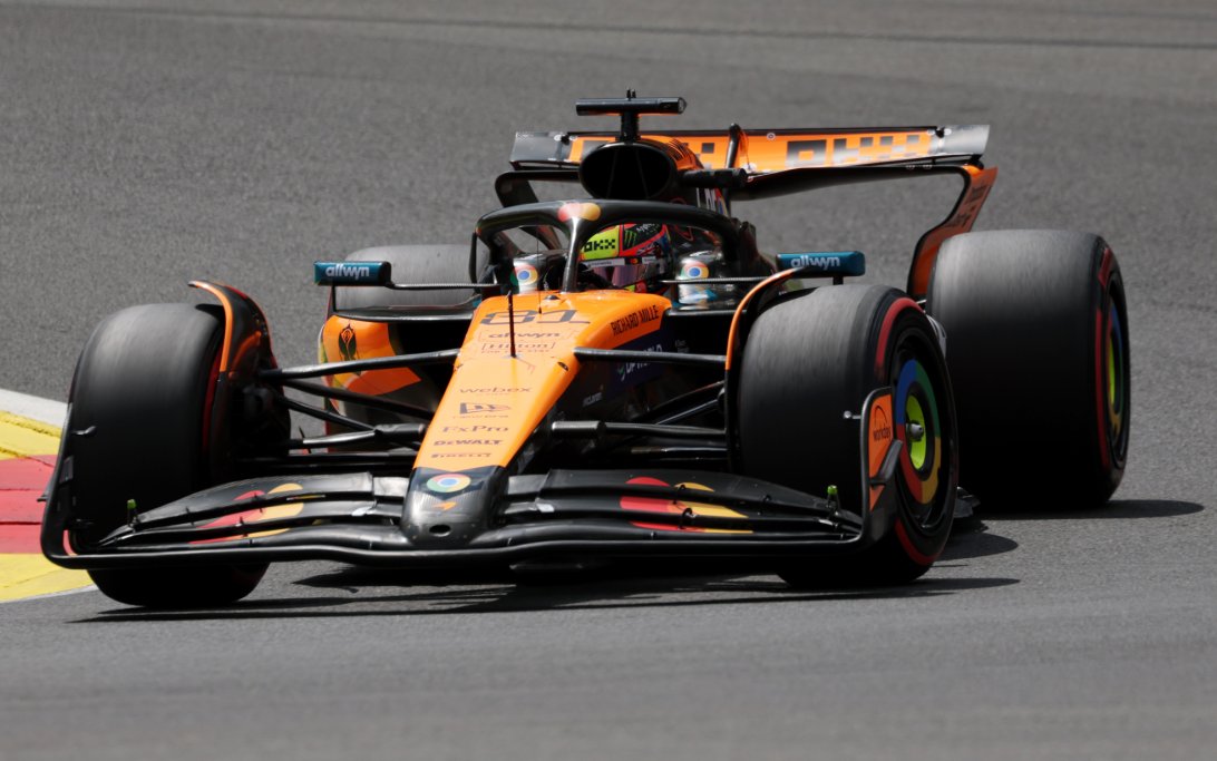 Piastri Belgium FP1