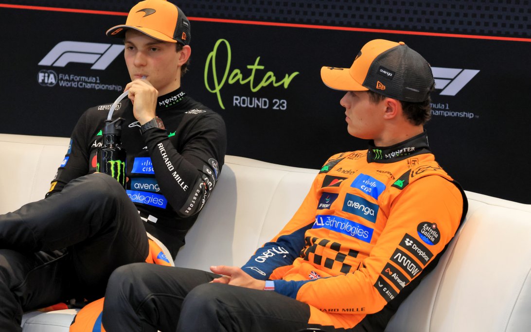Norris Piastri Qatar Sprint Presser