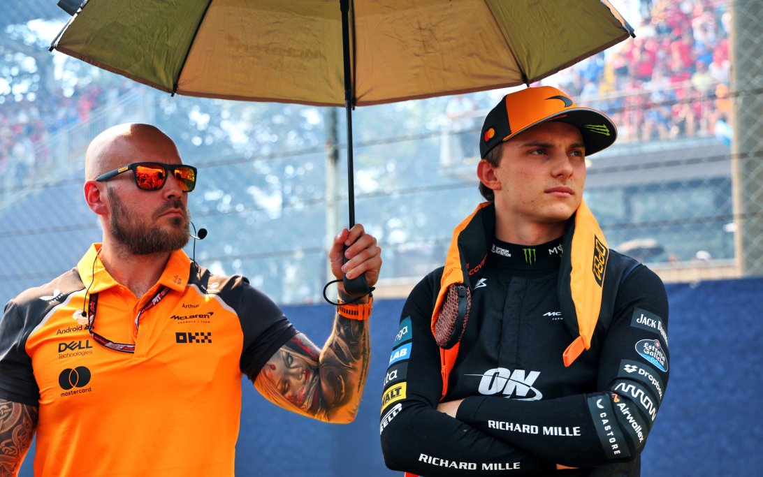 Piastri Monza race day