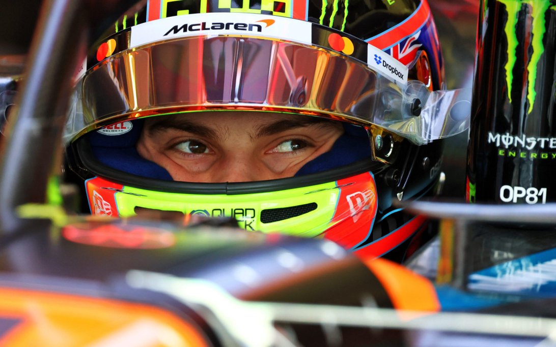 Piastri Bahrain testing