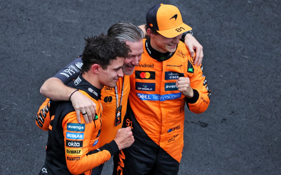 Piastri Norris Brown china