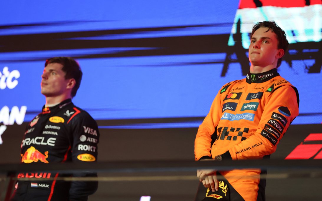 Piastri Verstappen podium Saudi