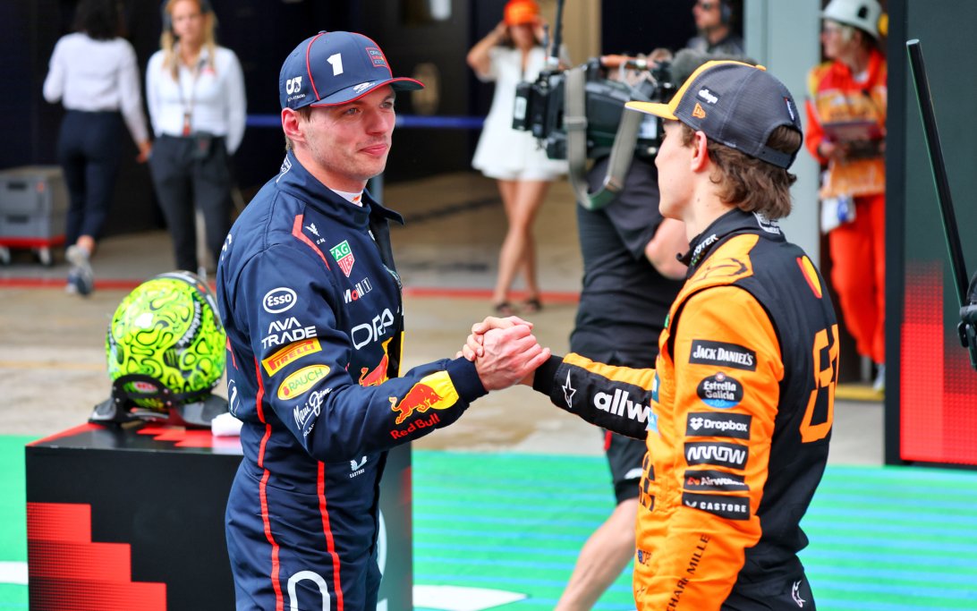 Verstappen Piastri pole Spain