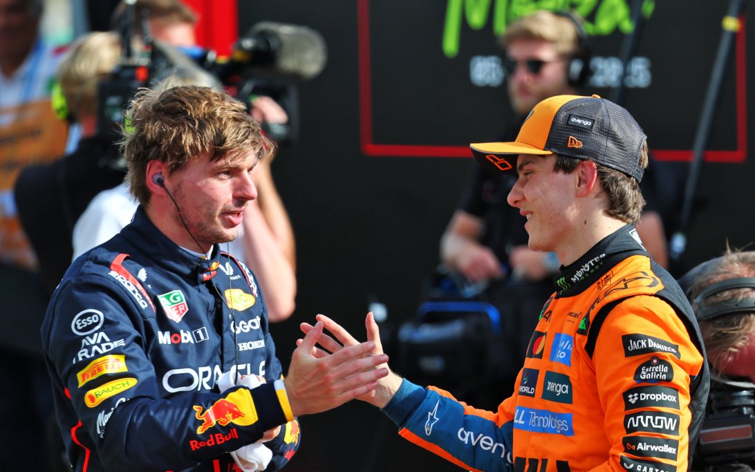 Piastri Verstappen Monza race
