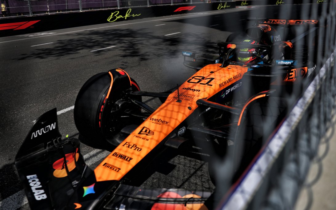 Piastri FP1 Baku