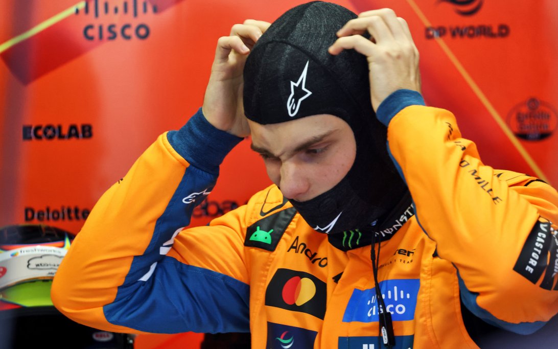 Piastri se siente 'más feliz' con el coche en Brasil tras perder el liderato; ¿frenará el impulso de Norris?